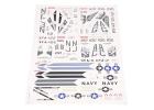 FMS F/A-18 Super Hornet 70mm Decal Sheet