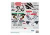 FMS F-16C Fighting Falcon 70mm Decal Sheet