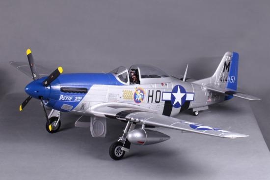 FMS P51 Mustang Petie 2nd V8 - ARTF