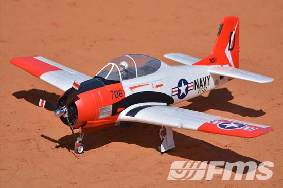 FMS T-28D V4 Superscale 1400mm - ARTF