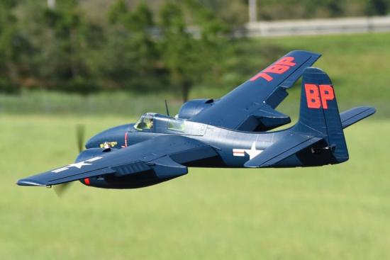 FMS F7F Tigercat 1700mm - Blue ARTF