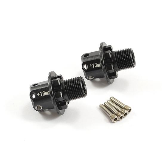 Fastrax Aluminium 13mm Wider Extension Hexes - Arrma Kraton / Outkast / Senton / Typhon - 1 Pair