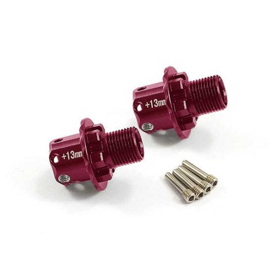 Fastrax Arrma Aluminium 13mm Hex Adaptors (2) - Kra/Sen/Typ
