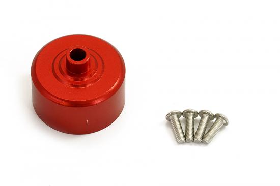 Fastrax Arrma Aluminium Diff Housing For 1:8 Kraton Exb 6S - Red