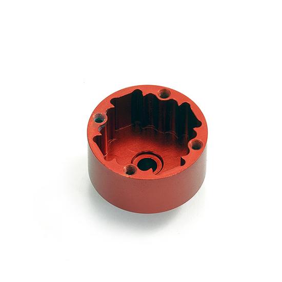 Fastrax Arrma Aluminium Diff Housing For 1:8 Kraton Exb 6S - Red