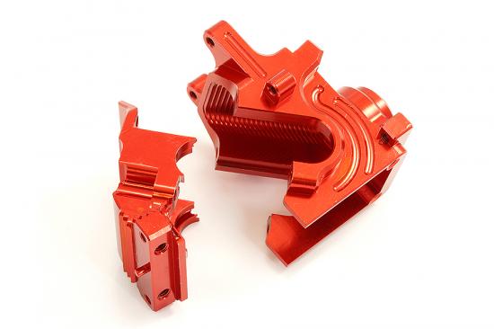 Fastrax Arrma Aluminium Diff Housing For Krat/Typh/Tal/Limitless - Red