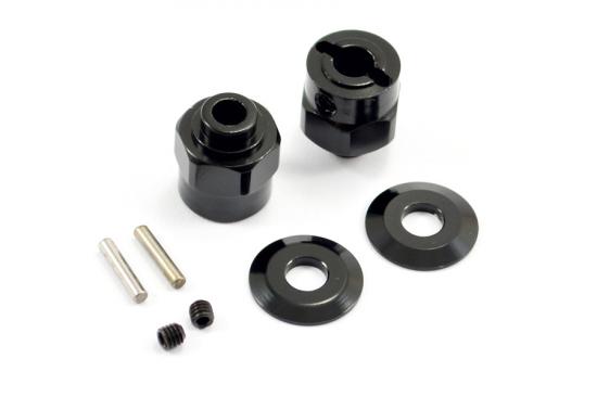 Fastrax Axial Hex Wheel Hub For Wraith (2) / 5mm Wider
