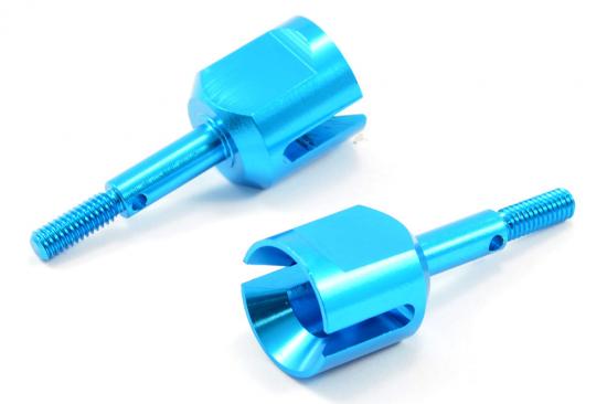 Fastrax Tamiya TT-02 Aluminium Wheel Axle (2)