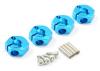 Fastrax Tamiya TT-02 Aluminium 12mm Wheel Hexes (4)