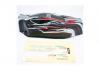 FTX Vantage Pre Painted Bodyshell - Black/Red