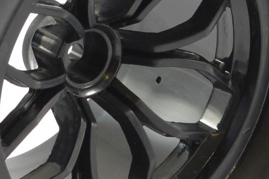 FTX Bugsta Mounted Wheel/Tyre Complete Pair - Black