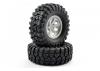 FTX Outback Pre-Mounted 6Hex/T Yre (2) - Grey