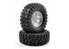 FTX Outback Pre-Mounted 6Hex/T Yre (2) - Grey