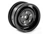 FTX Outback Steel Look Lug Wheel (2 ) - Black