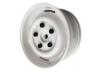 FTX Outback Steel Lug Wheel (2 ) - White