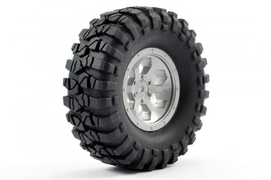 FTX Outback Spare Tyre Mount + Tyre/Wheel