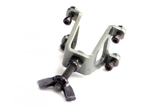 FTX Outback Spare Tyre Mount + Tyre/Steel Lug Wheel White