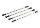 FTX Outback 2.0 Nickel Plated Steel Side Linkage 100mm (4Pc)
