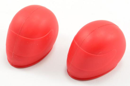FTX Outlaw Driver Helmets - Red (2Pc)