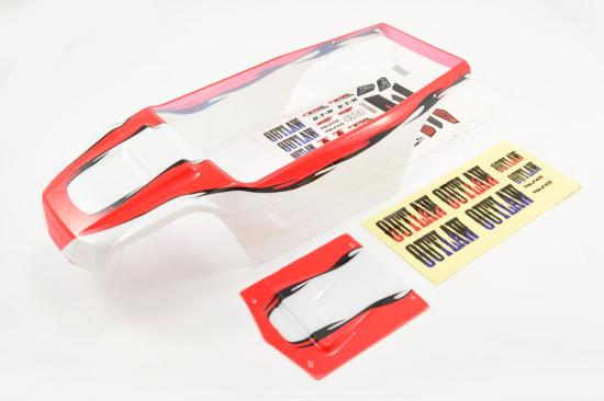 FTX Outlaw Brushed Red Body (Uncut)
