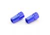 FTX Outlaw Aluminium Rear Axle Adaptors (2Pc)