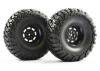 FTX Mauler 2.2 All Terrain Tyres Pre-Glued On Black Wheels