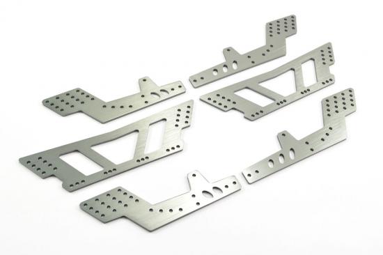 FTX Mauler Aluminium Anodised Chassis Plate Set (6Pcs)