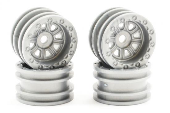 FTX Outback Mini Wheel Set - Grey (4Pc)