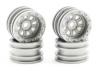 FTX Outback Mini Wheel Set - Grey (4Pc)