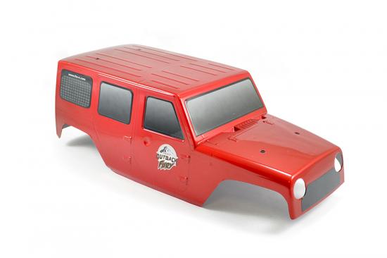 Fastrax FTX Fury Bodyshell Pvc - Red