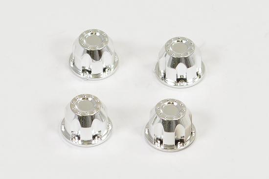 FTX Fury X Chrome Wheel Nut Dust Covers (4)