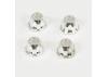 FTX Fury X Chrome Wheel Nut Dust Covers (4)