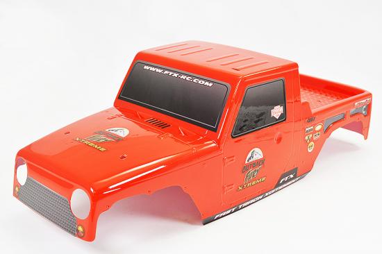 FTX Fury X Printed Dropcab Body - Red