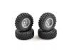 FTX Mini Outback 2.0 Wheel + Tyre Set (4)