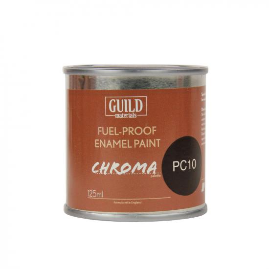 Guild Materials Enamel Fuel-Proof Paint Chroma PC10 Dirty Brown (125ml Tin)