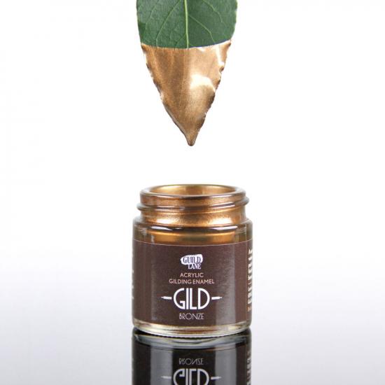 Guild Lane GILD Acrylic Gilding Enamel Paint, Bronze (30ml Jar)