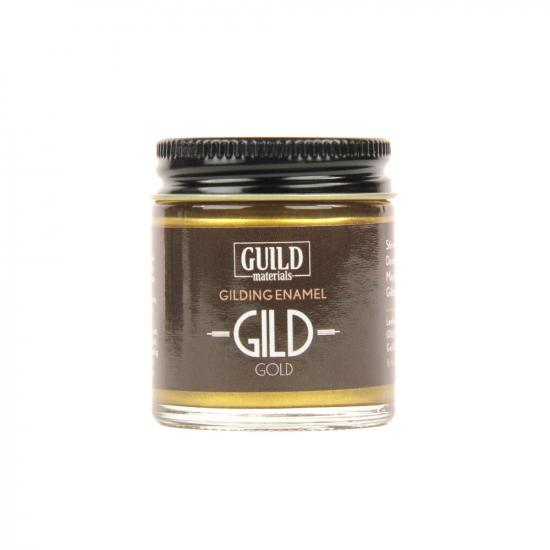 Guild Materials GILD Gilding Enamel Paint, Gold (30ml Jar)