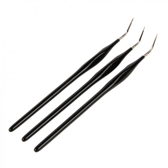 Guild Materials Miniature Angled Brush Set (3 pcs)