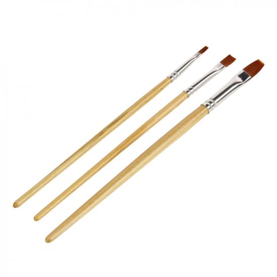 Guild Materials Flat Brush Set (3 pcs)