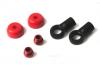 GMade Shock End Set With Rubber Bump Stop