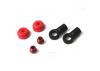 GMade Shock End Set With Rubber Bump Stop