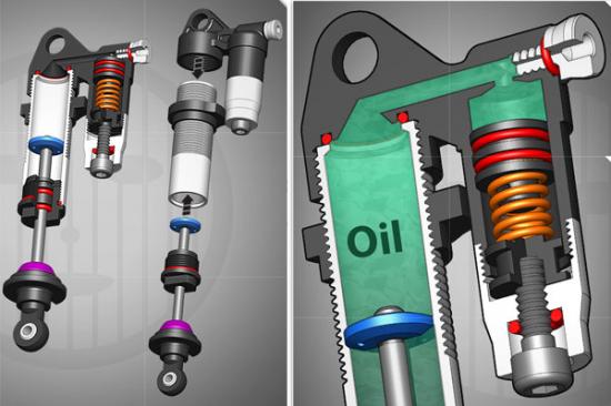 GMade Xd Piggyback Shock 113mm (2)