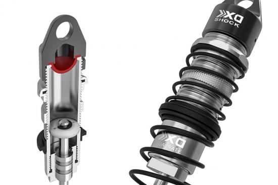 GMade Xd Dual Rate Diaphragm Shock 103mm (2)