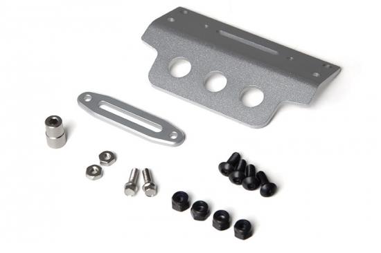 GMade Aluminium Skid Plate Silver For Gs01 Front Bumper