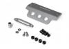 GMade Aluminium Skid Plate Silver For Gs01 Front Bumper