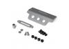GMade Aluminium Skid Plate Silver For Gs01 Front Bumper