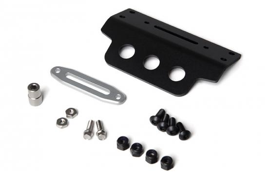 GMade Aluminium Skid Plate Black For Gs01 Front Bumper