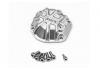 GMade 3D Machined Differential Cover (Silver) Gs01 Axle