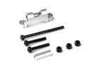 GMade Rear Upper Link Mount (Silver) For Gs01 Axle