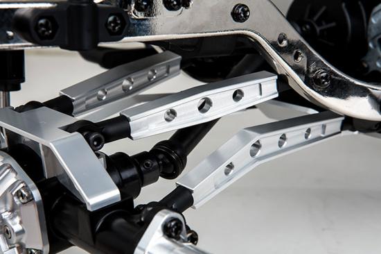 GMade Gs01 Machined M3 54mm Upper Link (Silver) (2)